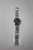 A man's Hugo Boss Jet Chronograph Mesh Watch (No box).
