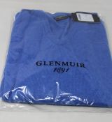 Four women's as new Glenmuir 1891 Maya V-neck golf sweaters (S, M, L, XL - RRP £80 each).