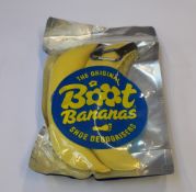 Twenty pairs of The Original Boot Bananas shoe deodorisers.