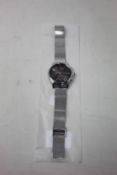 A man's Hugo Boss Jet Chronograph Mesh Watch (No box).