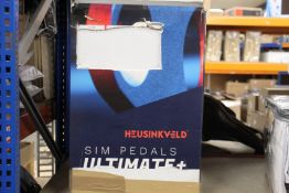 A Heusinkveld Sim Pedals Ultimate + (Some damage to box).
