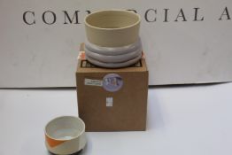 Four as new Milomade large lumpy planters and five as new Milomade midi planters.