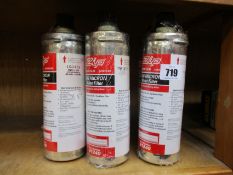 Six as new Zip by Pentair sub micron water filters (Part number: 91240).