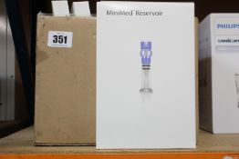 Three Medtronic - MiniMed Quick-set 6mm 60cm infusion sets and three MiniMed Reservoirs, all as