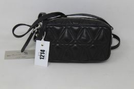 An as new Jimmy Choo Hale bag in black (No tags but item is as new - RRP £550).