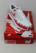 A pair of as new Nike Air Max 1 Sketch To Shelf (UK 10).