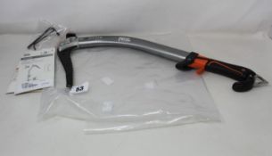 An as new Petzl Quark ice axe for ice climbing/technical mountaineering.