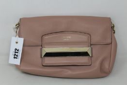 An as new Jimmy Choo Baby Carolina bag in ballet pink (No tags but item is as new - RRP £495).