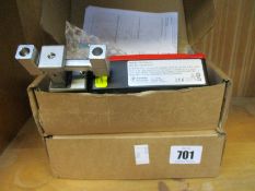 Two boxed as new Enrgtech ProAT/ProLok tongue operated solenoid switch designed for safeguarding