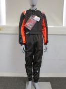 An as new Alpinestars KMX-9 V2 suit (EU 140/US 9-10 - RRP £165).