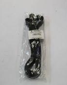 A large quantity of Teknifit black power resistance bands (Approximately 70 items).