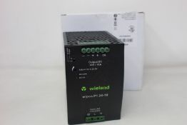 An as new Wieland WIPOS P1 24-10 Power supply (81.000.6140.0).