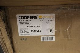 Ten pairs of as new Coopers 8353C Adjustable Comfy Handle Crutches.