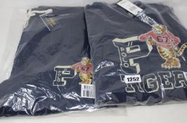An as new Ralph Lauren Tigers hooded sweatshirt (L - RRP £110) with matching sweatpants (L - RRP £