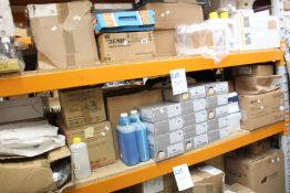 A large quantity of miscellaneous medical, PPE and hygiene related items.