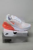 A pair of women's as new Nike Air Max 270 ESS (UK 8).