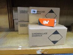 Seven cases of ten boxes of as new Spit 031700 medium strength 6.3/10 calibre disk cartridges (10x10