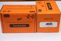 Two boxed as new TankSafe shield TISS300IV anti syphon fuel security.