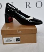 A pair of as new Christian Louboutin Vernica 55 shoes (EU 41.5 - RRP £665).