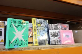 A quantity of K-POP Books and Albums/Mini Albums to include EXO, BTS, Blackpink and others.