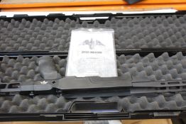 An Akila Chassis System (ACSR8) polymer, folding right with an Akila hard carry case (Please note