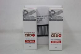 Twelve Dragonfly CBD Oral Drops 500mg/10ml Natural Flavour (Exp: 01/2023).