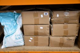 Eighteen bags of Physio Epsom Salts (5kg).