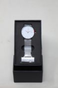 A women's as new Coluri Kahlo watch in snow (RRP £139).