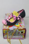 A pair of as new Irregular Choice Poodle Perfect shoes (EU 39).