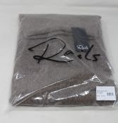 An as new Rails Imogen oversized cashmere rollneck jumper in hazelnut (M - RRP £280).