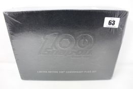 A boxed as new Snap-On limited edition 100th anniversary plier set.