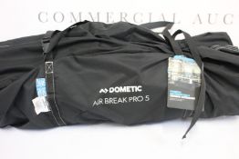 A boxed as new Dometic Air Pro 5 windbreak.