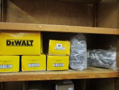 Twelve pairs of DeWalt Touchscreen Black Gloves DPG800 (Size 10) and twelve pairs of DeWalt