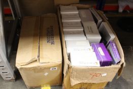 Twelve pairs of as new Quayside Menorca flip flops and nine various pairs of as new shoes to include