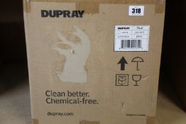 A boxed as new Dupray Neat steam cleaner in White.