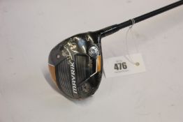 A woman's Callawy Mavrik Max Fairway 5 Wood (RH, as new but some minor scratches).