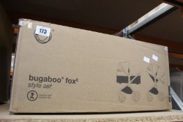 A boxed as new Bugaboo Fox 2 Style Set in black.