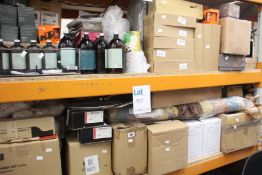 A large quantity of miscellaneous household related items to include soft furnishings, framed