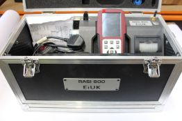An EiUK RASI 800 portable combustion and emissions gas analyser MCERTS certified (Handheld device