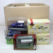An assortment of thirty model cars with the majority in 1:43 scale to include Great British Buses,