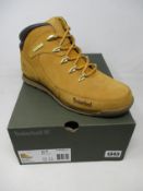 A pair of as new Timberland Euro Rock mid hiker boots (UK 11).