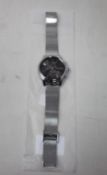 A man's Hugo Boss Jet Chronograph Mesh Watch (No box).