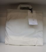 An as new Kassl Editions Pillow Medium Oil bag in white (RRP £270).