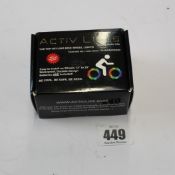 Fifty boxed as new Activ Life Activ Lites bicycle wheel lights.