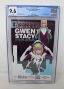 A CGC Graded 9.6 White Pages Marvel Comics Edge of Spider-Verse #2 11/14 Gwen Stacey Spider-Woman (