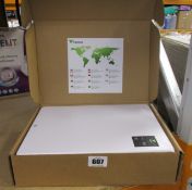 A Paxton Net2 Plus Single Door Controller with 12V 2A PSU Plastic Cabinet (682-531-EX).