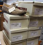 Seven pairs of as new Mobydick Freemantle shoes (All size 45).