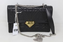 An as new Jimmy Choo Helia bag in black (No tags but item is as new - RRP £520).