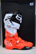 A pair of as new Fox Instinct motocross boots (EU 46.5).