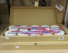 Twenty Hochiki Corp weatherproof heat detectors (DFG-60BLKJ).